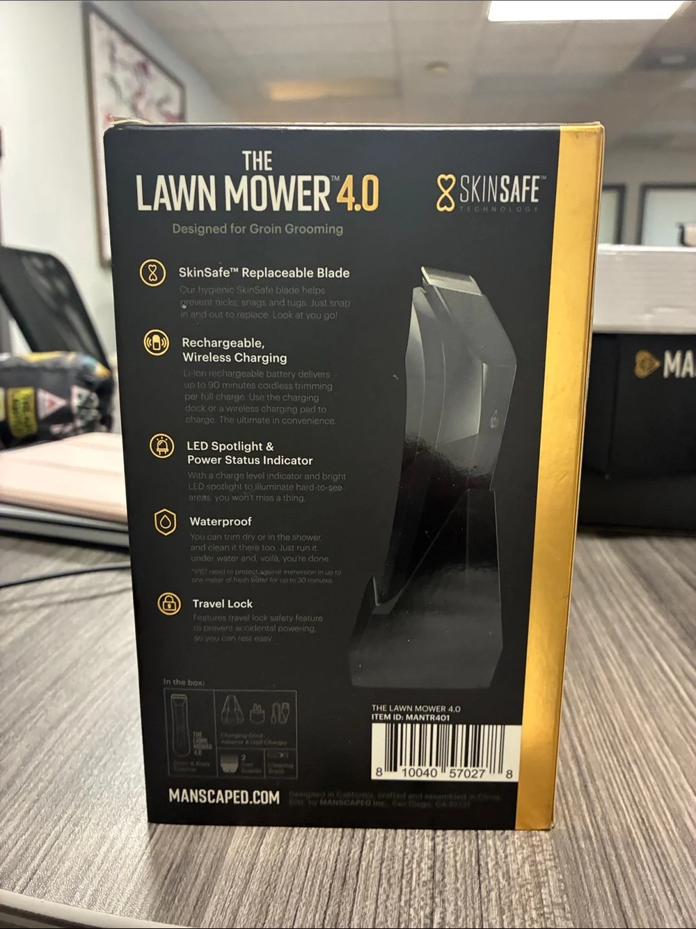 The Lawn Mower 4.0 Electric Trimmer – Black